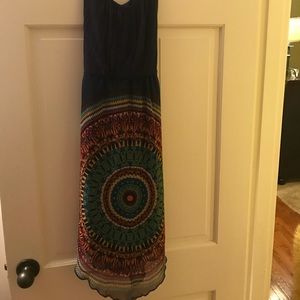 High low belted dress (s)